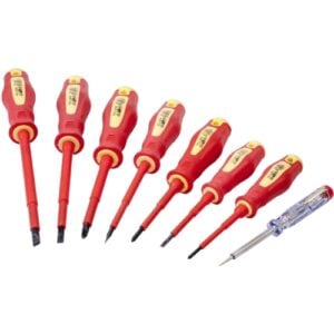 Tork Craft 8Pc VDE Electricians Screwdriver & Tester Set | KT2108