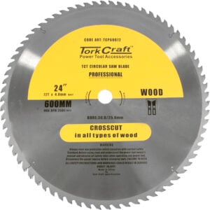 Tct saw blade rip & cross 600x72t 40/30/25.4/20/16