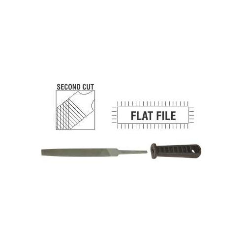 File.Afile Flat 2Nd Cut 250mm Sleeve
