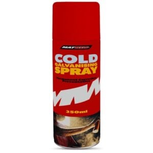 MatWeld 1Pc Cold Zinc Galvanised Spray, 400ml | MAT0815