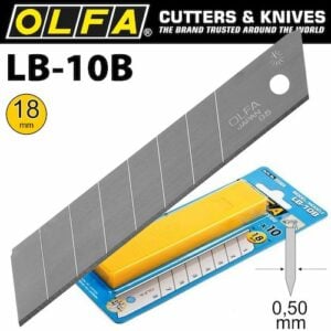 Olfa blades lb-10b 10/pack 18mm(BLA LB10B)