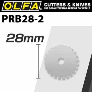 Olfa perfortion blade 28mm for prc3 2/pk 28mm(BLA PRB282)