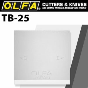 Olfa spare scraper blades for t25(BLA TB25)