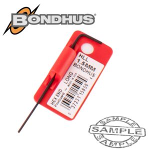 Hex end l-wrench 1.5mm proguard single bondhus(BON BH15950)