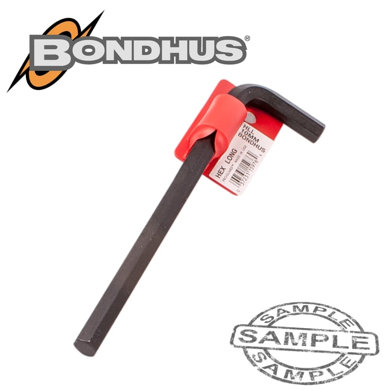 Hex end l-wrench 10.0mm proguard single bondhus(BON BH15976)