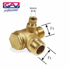 Non-return valve 1/2' - m/m(COM4050-2M)