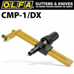 Olfa compass cutter with ratchet & 10 spare blades(CTR CMP1DX)