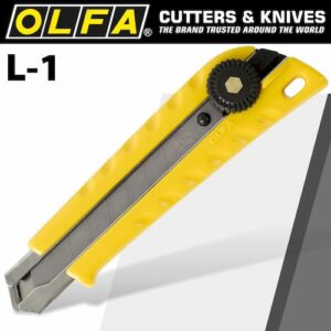 Olfa cutter model l-1 heavy duty snap off knife(CTR L1)