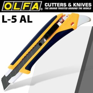 Olfa cutter 18mm with auto lock heavy duty snap off knife cutter(CTR L5AL)