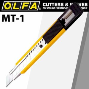 Olfa cutter 12.5mm mighty tough cutter with auto lock snap off knife(CTR MT1)