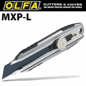 Olfa cutter 18mm with blade wheel lock + excelblack blade(CTR MXP-L)