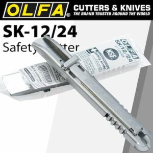 Olfa stainless steel knife in plastic bag(CTR SK12-24)
