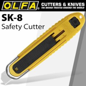Olfa automatic self-retracting safety knife & box opener(CTR SK8)