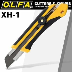Olfa extra heavy duty  cutter xh-1 25mm x-design series snap off knife(CTR XH1)