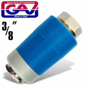 Safety quick coupler 3/8 f two stage release airblock(GAV AB-A2)