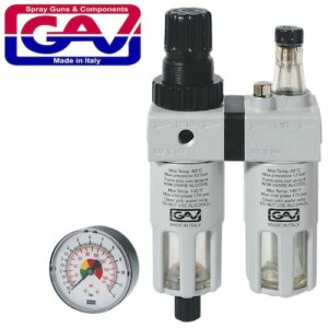 Filter regulator lubricator 1/4'(GAV FRL180)