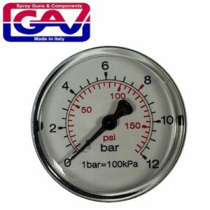Pressure gauge 50mm 1/8 rear(GAV M50R-1)