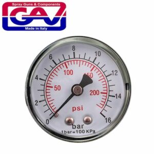 Pressure gauge 1/4'rear 50mm d5014r16(GAV M50R-2)