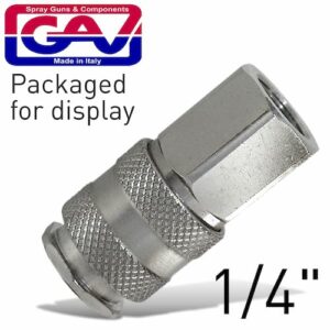 Universal quick coupler 1/4f packaged(GAV UNI A1P)
