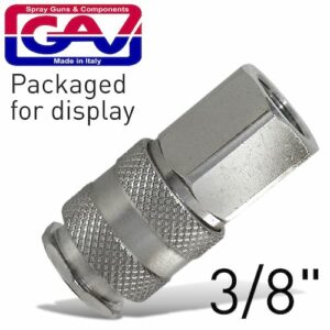 Universal quick coupler 3/8 f packaged(GAV UNI A2P)