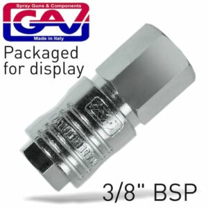 Quick coupler 3/8'f packaged(GAV112A-2P)