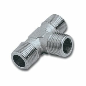T connector 1/4'mmm packaged(GAV1256-2P)