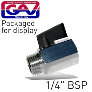 Quick ball tap m-f 1/4 packaged(GAV1268-2P)