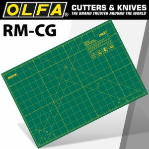 Olfa green cutting  mat 12'x18' 305 x 458mm(MAT RM-CG)