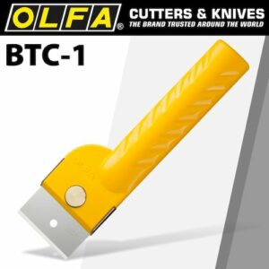Olfa scraper and cutter 43mm japanese leather knife replacable blade(OLF SCR BTC1)