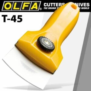 Olfa scraper arc blade 45mm multi edge replacable blade(OLF SCR T45)