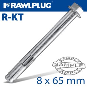 R-kt sleeve anchor 8x65mm x100 per box(RAW R-KT-08065)