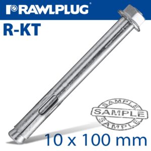 R-kt sleeve anchor 10x100mm x50 per box(RAW R-KT-10100)