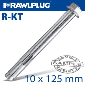 R-kt sleeve anchor 10x125mm x50 per box(RAW R-KT-10125)
