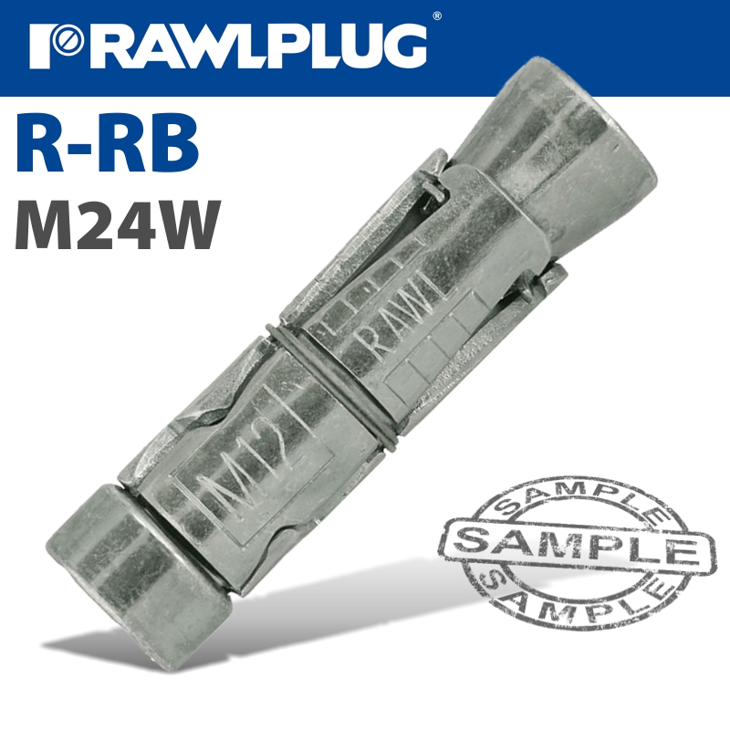 R-rb rawlbolt shield only m24w box of 5(RAW R-RB-M24W)