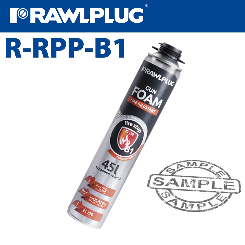 Rawlplug - B1 Fire Resistant Foam | Tools4Builders