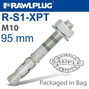 Throughbolt m10x95x25mm 4 -bag(RAW R-S1-XPT10095-4)