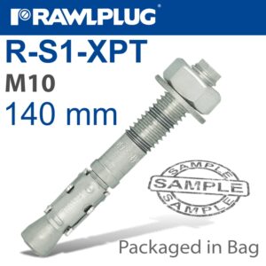 Throughbolt m10x140x70mm 4 -bag(RAW R-S1-XPT10140-4)