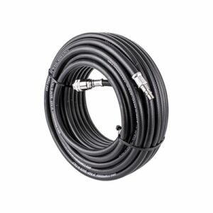 Rubber air hose 10mmx20m w.quick coupler(RH10KIT20)