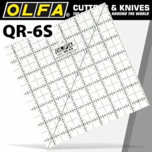 Quilt ruler 6' x 6' square with grid(RUL QR-6S)