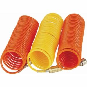 Spiral polyp hose 4m x 10mm with quick couplers(SPR 0410)