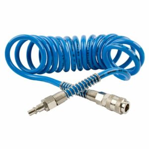 Spiral polyp hose 4m x 12mm with quick couplers(SPR 0412)