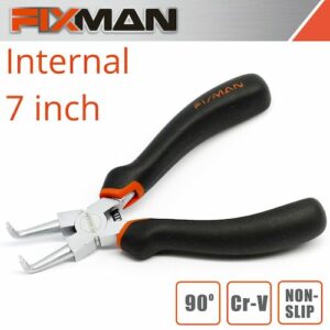 Fixman internal circlip pliers 7'/175mm x 90 deg(FIX A0802)
