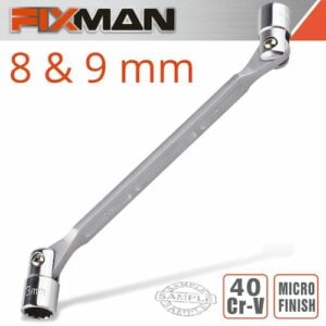 Fixman hinged socket wrench 8x9mm(FIX B0501)