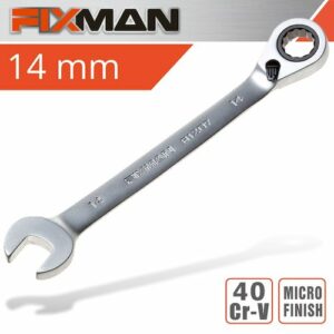 Fixman reversible combination ratcheting wrench 14mm(FIX B1207)