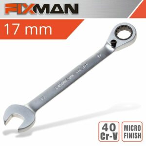 Fixman reversible combination ratcheting wrench 17mm(FIX B1210)