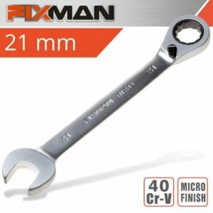 Fixman reversible combination ratcheting wrench 21mm(FIX B1214)