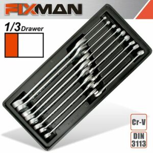 Fixman tray 17 piece combination spanners 6-22mm(FIX F1BT06-1)