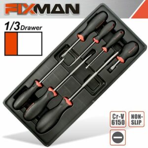 Fixman 7-pc slotted screwdrivers(FIX F1BT25)