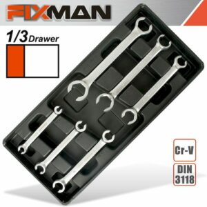 Fixman 6-pc flare wrenches 6 to 24mm(FIX F1BT30)