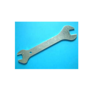 Flat spanner 14 x 17mm silver